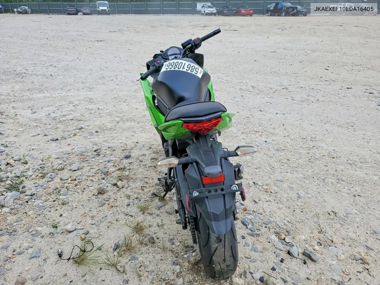 2014 Kawasaki Ex650 F VIN: JKAEXEF10EDA16405 Lot: 58610866