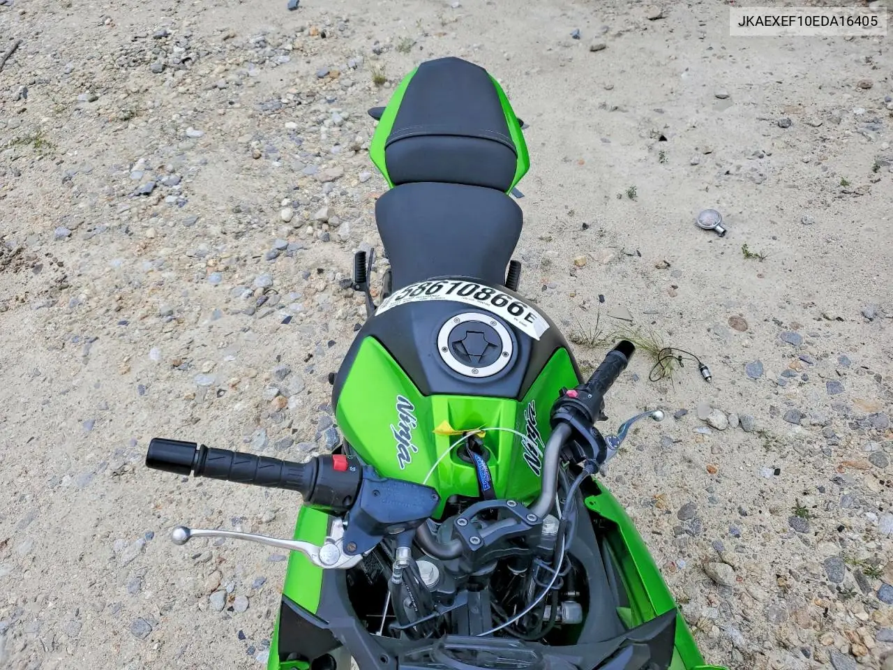 2014 Kawasaki Ex650 F VIN: JKAEXEF10EDA16405 Lot: 58610866