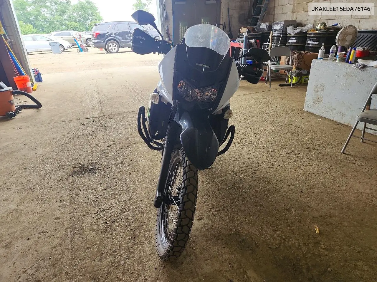 2014 Kawasaki Kl650 E VIN: JKAKLEE15EDA76146 Lot: 61331326