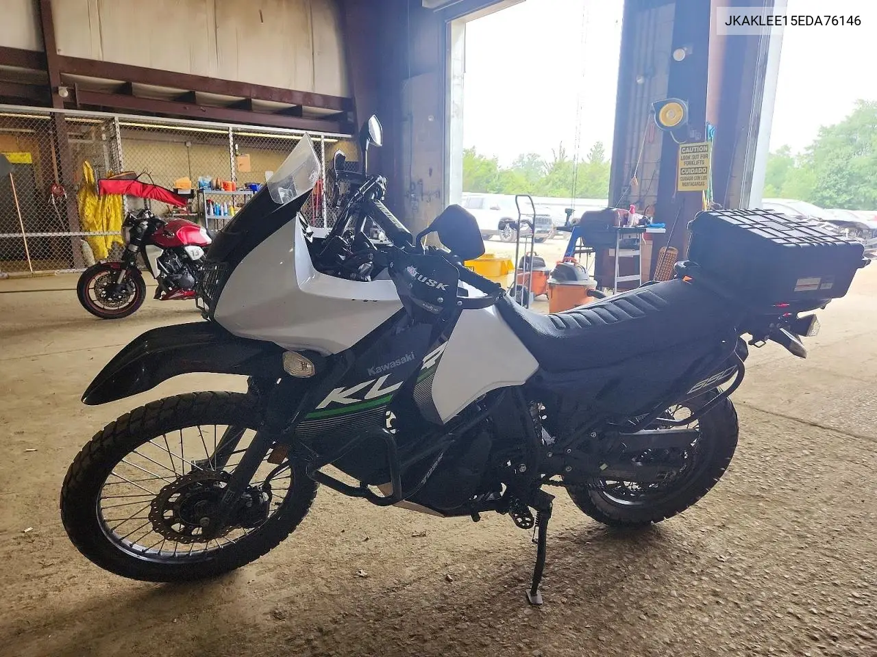 2014 Kawasaki Kl650 E VIN: JKAKLEE15EDA76146 Lot: 61331326