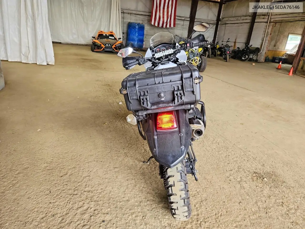 2014 Kawasaki Kl650 E VIN: JKAKLEE15EDA76146 Lot: 61331326