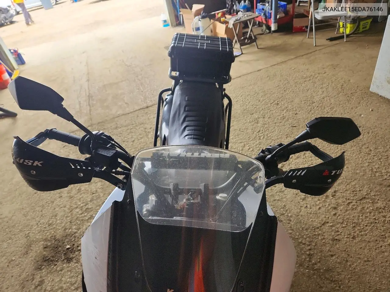 2014 Kawasaki Kl650 E VIN: JKAKLEE15EDA76146 Lot: 61331326
