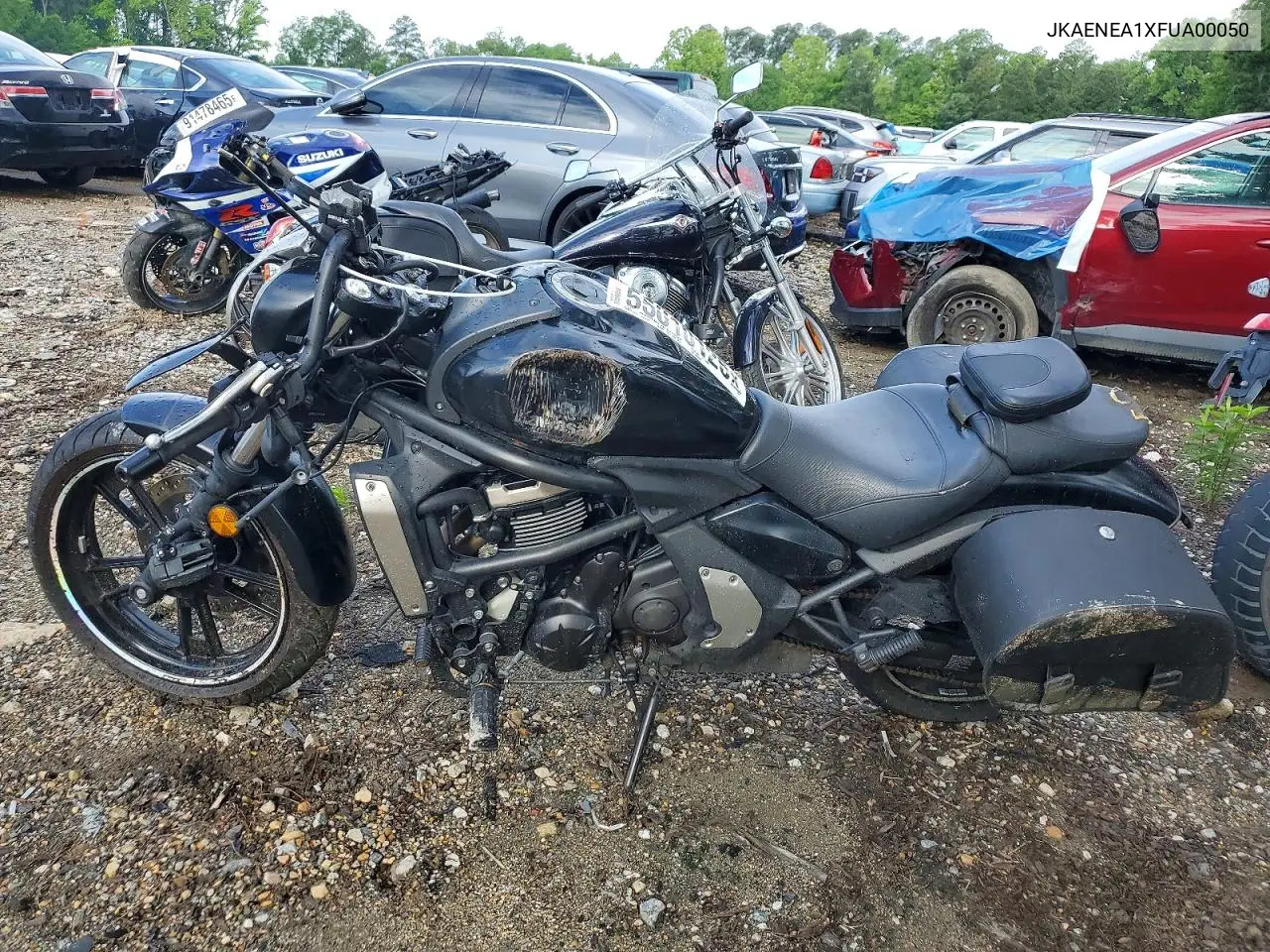 2015 Kawasaki En650 A VIN: JKAENEA1XFDA00050 Lot: 55010126