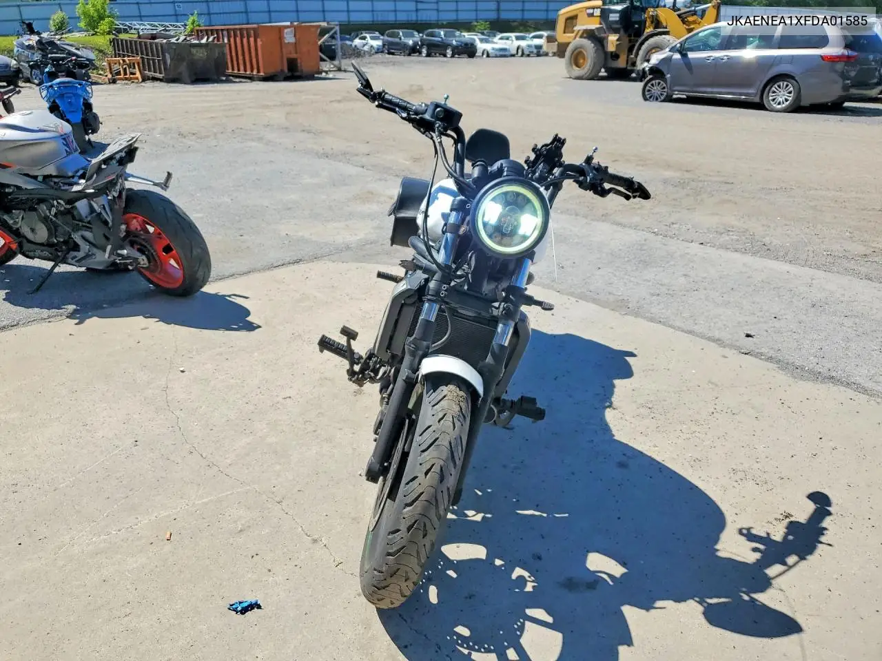 2015 Kawasaki En650 A VIN: JKAENEA1XFDA01585 Lot: 55464806