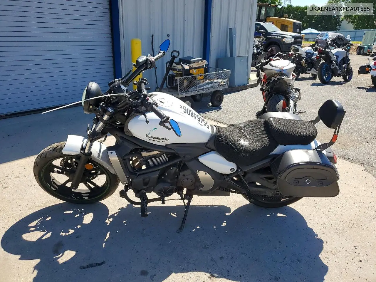 2015 Kawasaki En650 A VIN: JKAENEA1XFDA01585 Lot: 55464806