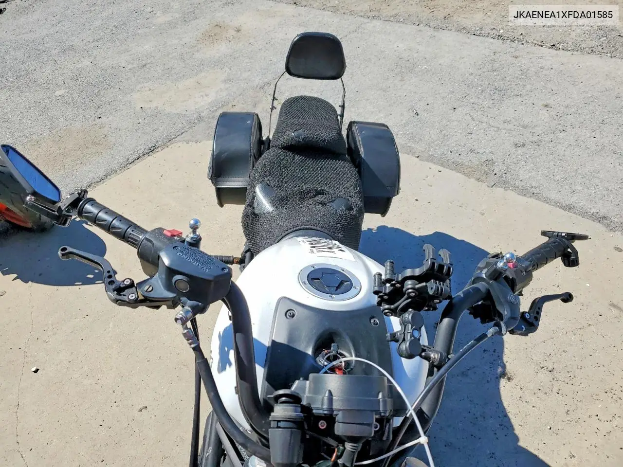 2015 Kawasaki En650 A VIN: JKAENEA1XFDA01585 Lot: 55464806