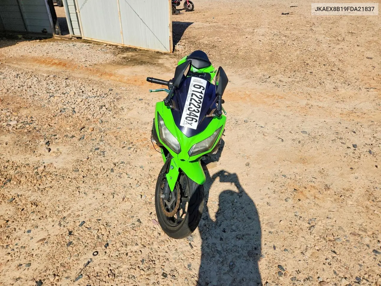 2015 Kawasaki Ex300 B VIN: JKAEX8B19FDA21837 Lot: 61222346