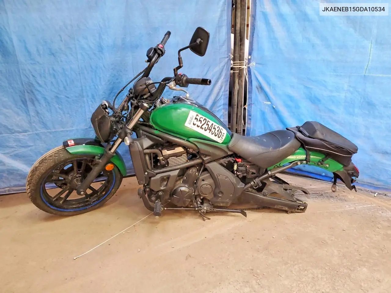 2016 Kawasaki En650 B VIN: JKAENEB15GDA10534 Lot: 55254536