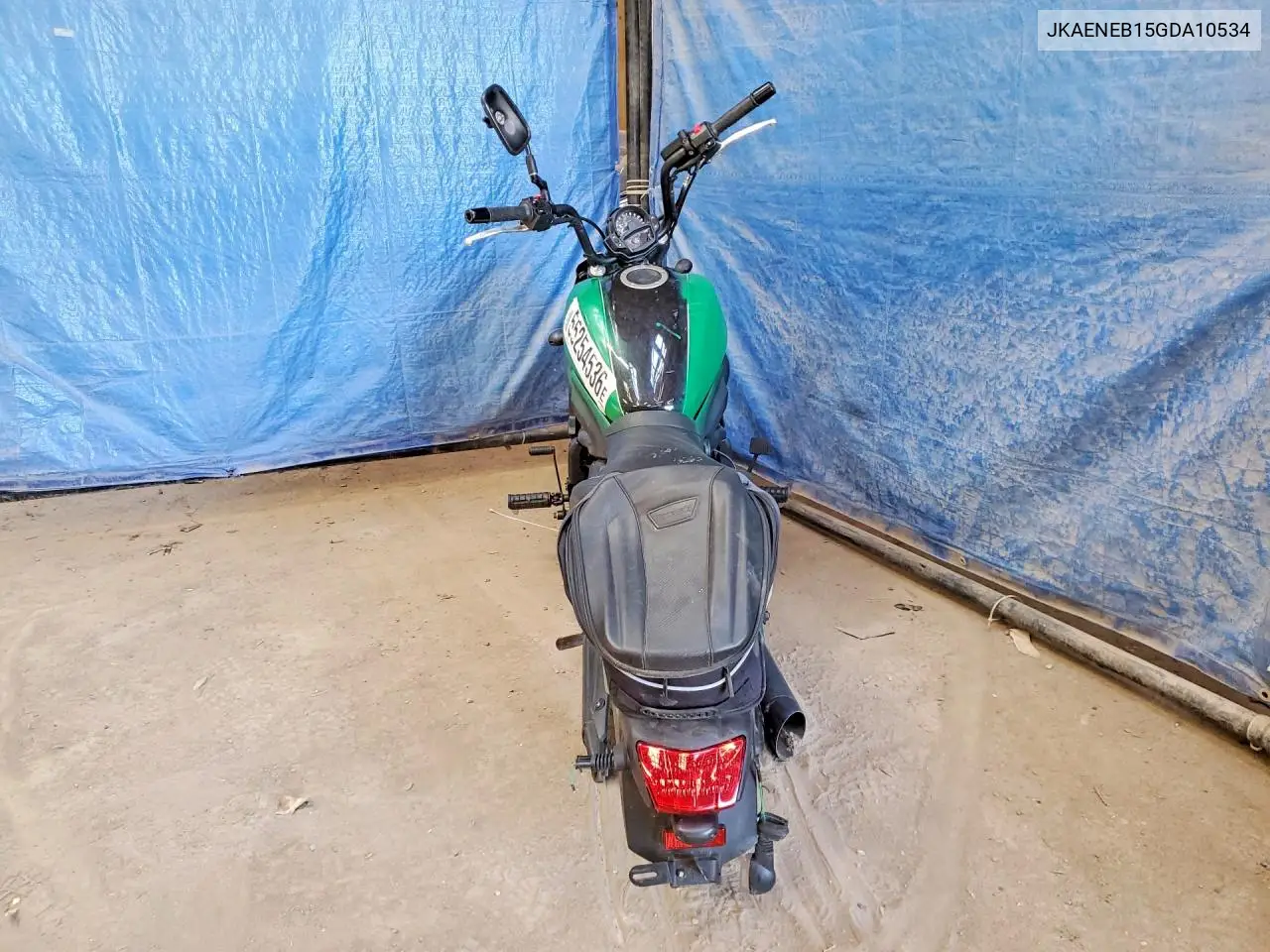 2016 Kawasaki En650 B VIN: JKAENEB15GDA10534 Lot: 55254536