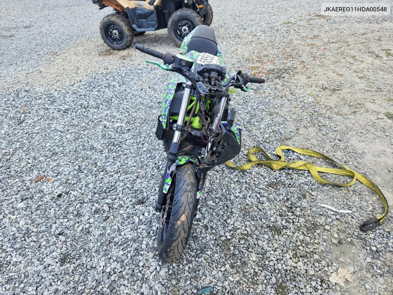 2017 Kawasaki Er650 G VIN: JKAEREG11HDA00548 Lot: 58587836