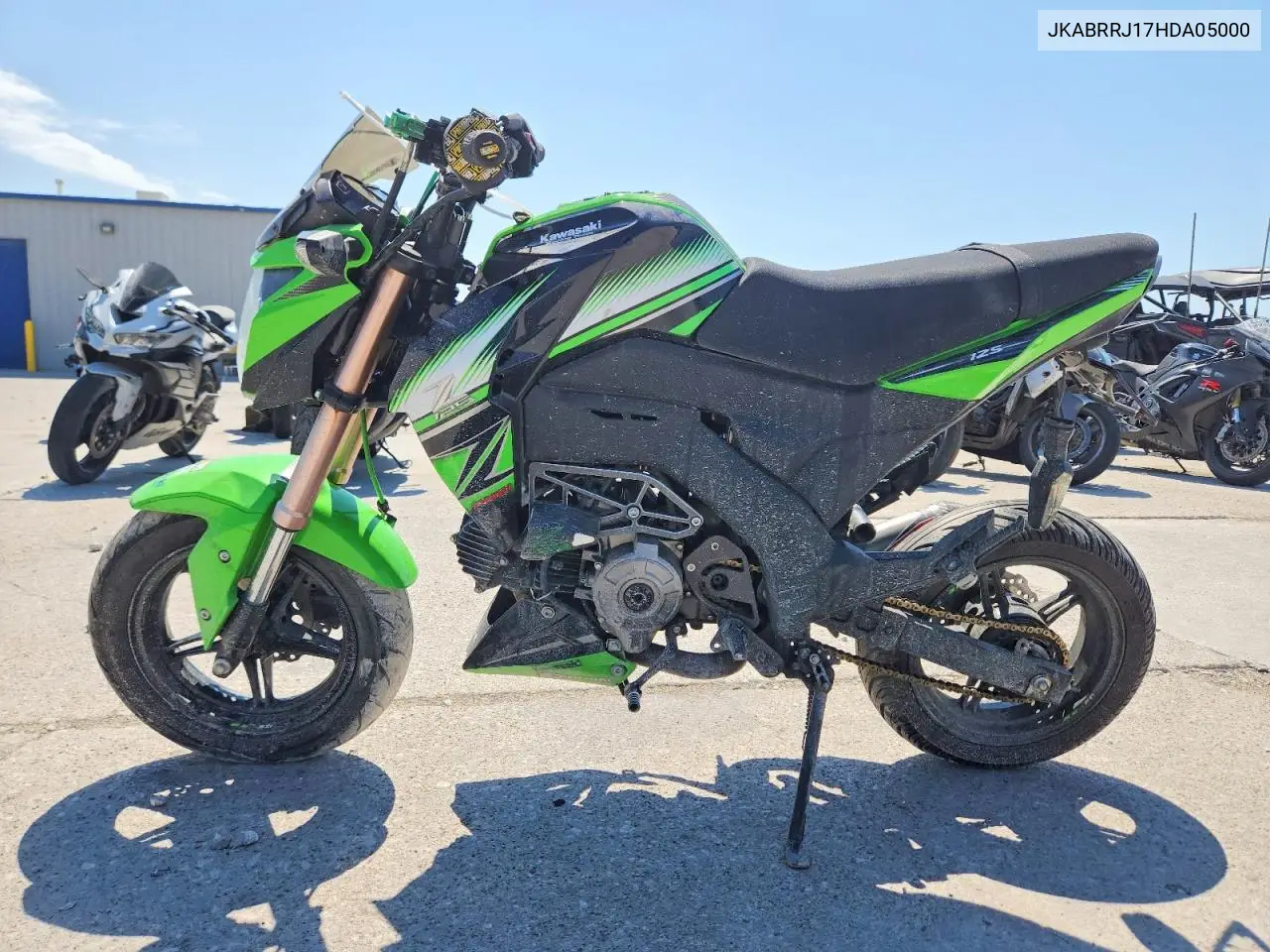 2017 Kawasaki Br125 J VIN: JKABRRJ17HDA05000 Lot: 60055146