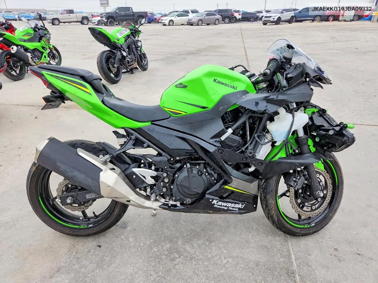 2018 Kawasaki Ex400 VIN: JKAEXKG19JDA09332 Lot: 54023386