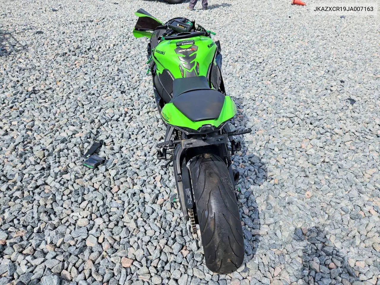 2018 Kawasaki Zx1000 R VIN: JKAZXCR19JA007163 Lot: 54974756