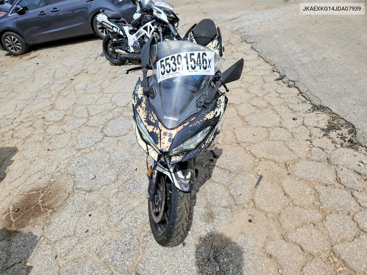 2018 Kawasaki Ex400 VIN: JKAEXKG14JDA07939 Lot: 55391546