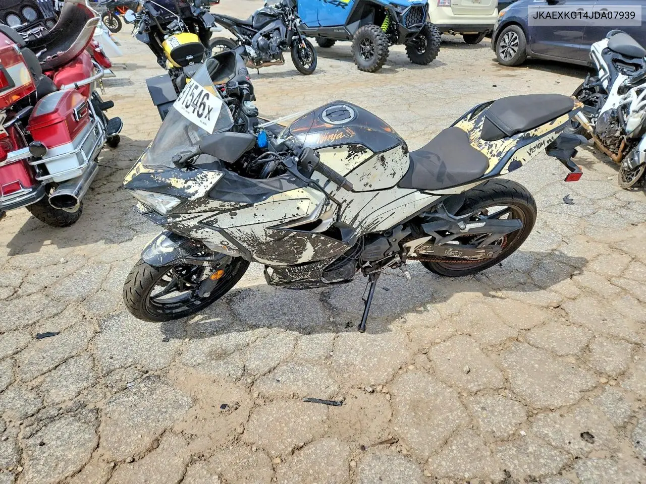 2018 Kawasaki Ex400 VIN: JKAEXKG14JDA07939 Lot: 55391546
