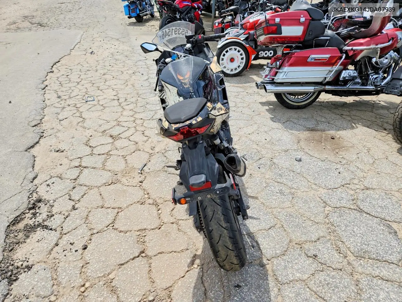 2018 Kawasaki Ex400 VIN: JKAEXKG14JDA07939 Lot: 55391546