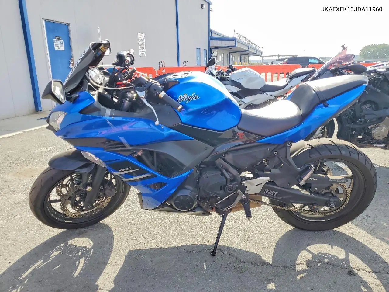 2018 Kawasaki Ex650 F VIN: JKAEXEK13JDA11960 Lot: 56659466