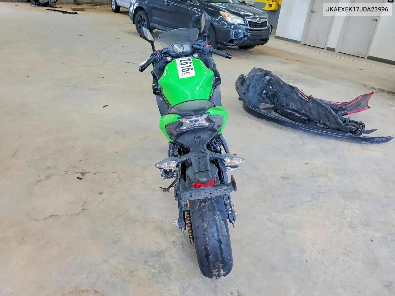 2018 Kawasaki Ex650 F VIN: JKAEXEK17JDA23996 Lot: 56772616
