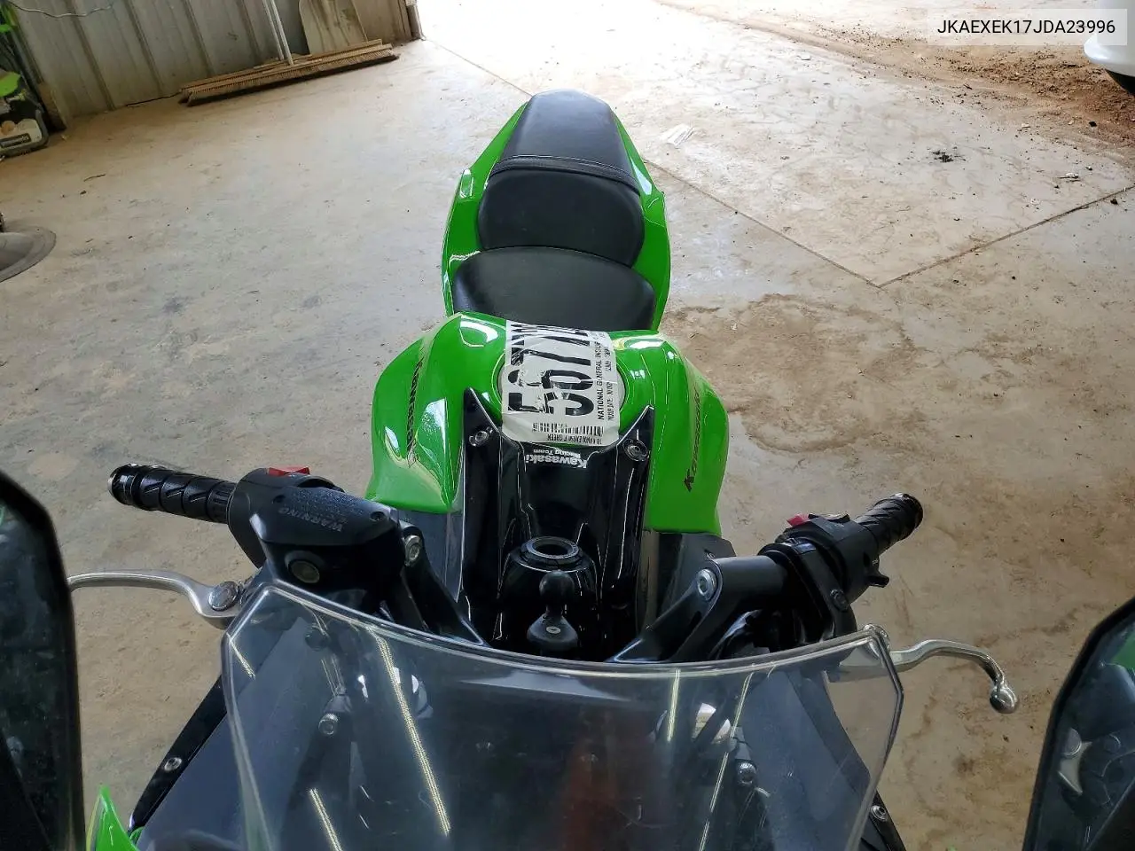 2018 Kawasaki Ex650 F VIN: JKAEXEK17JDA23996 Lot: 56772616