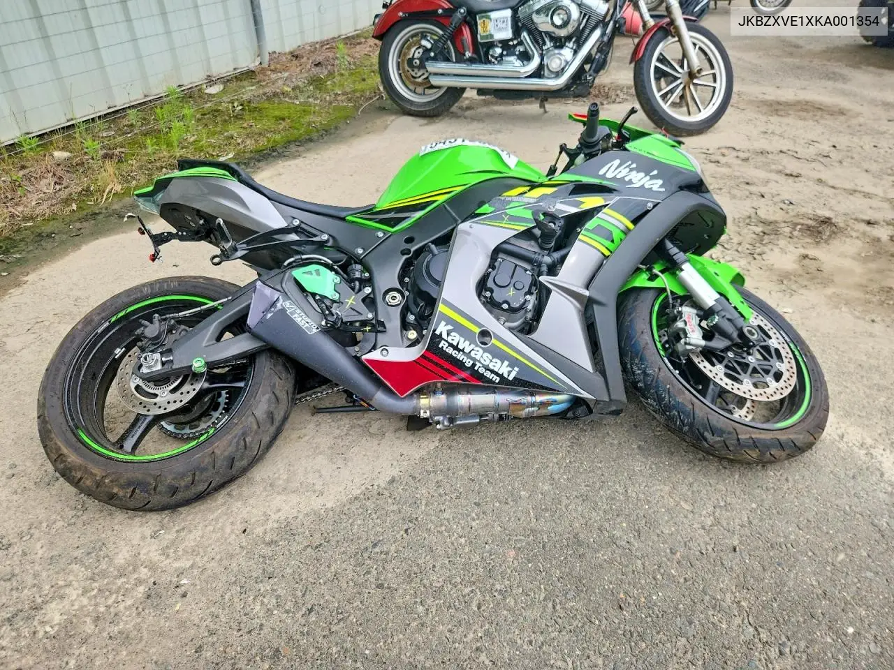 2019 Kawasaki Zx1002 VIN: JKBZXVE1XKA001354 Lot: 54516686