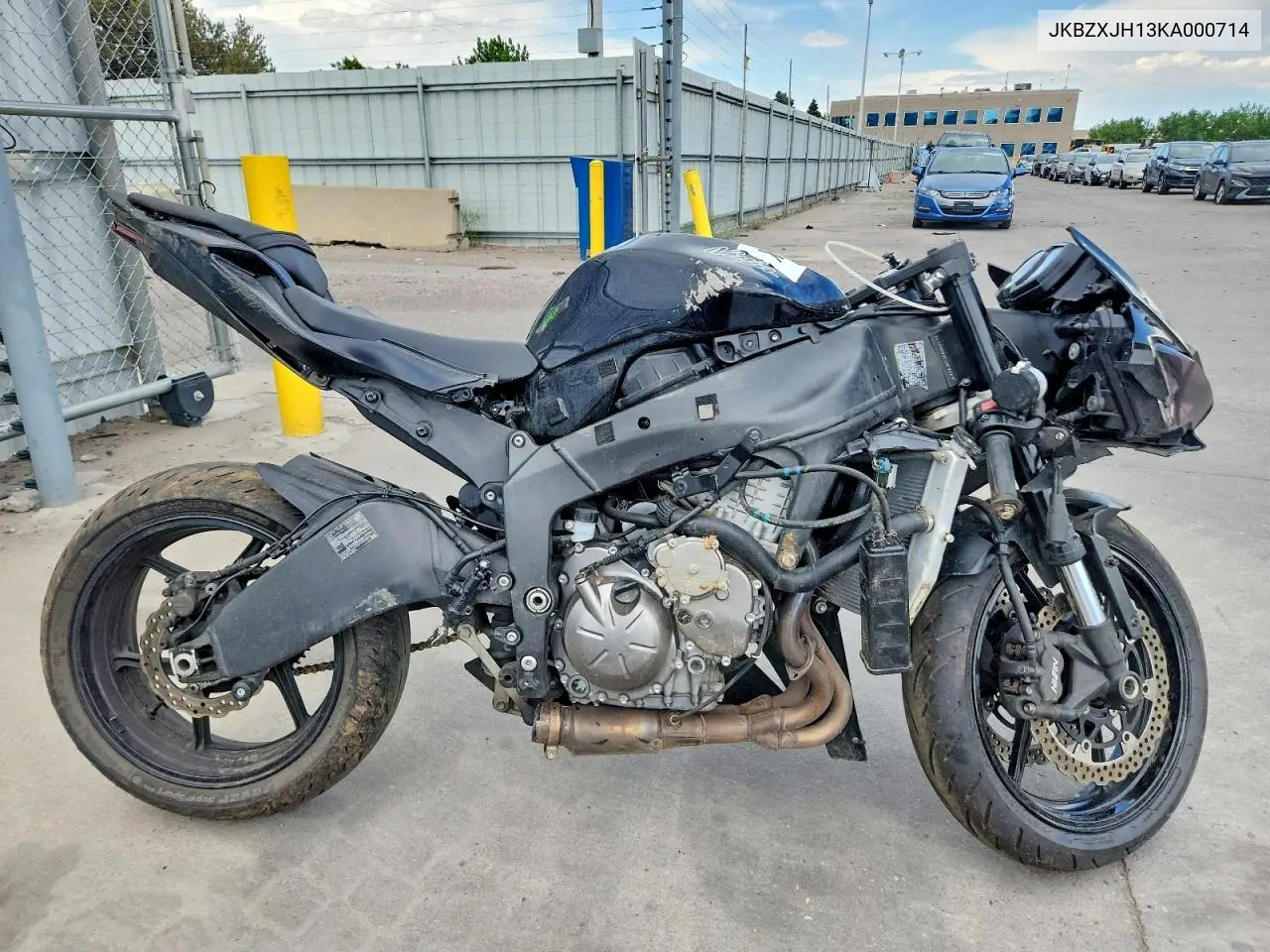 2019 Kawasaki Zx636 K VIN: JKBZXJH13KA000714 Lot: 55551696