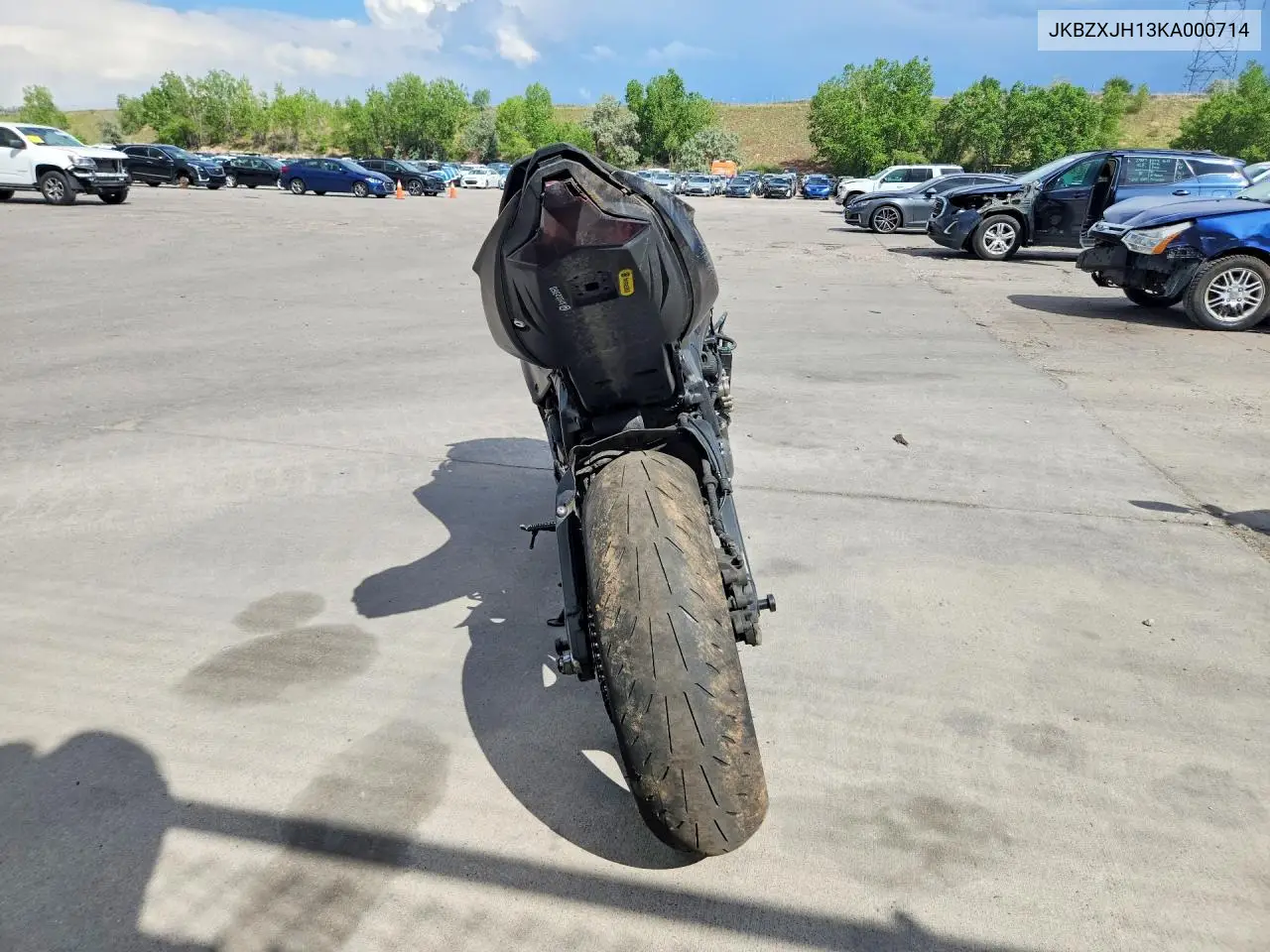 2019 Kawasaki Zx636 K VIN: JKBZXJH13KA000714 Lot: 55551696