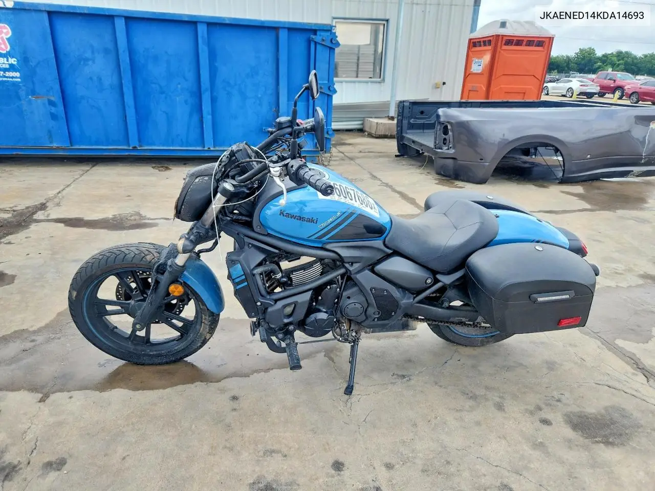 2019 Kawasaki En650 D VIN: JKAENED14KDA14693 Lot: 56067686