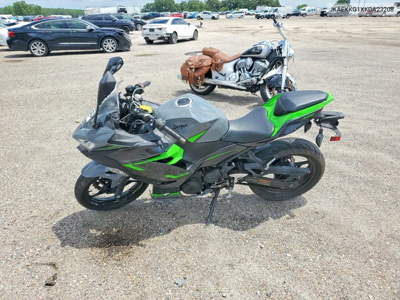2019 Kawasaki Ex400 VIN: JKAEXKG1XKDA23208 Lot: 58254016