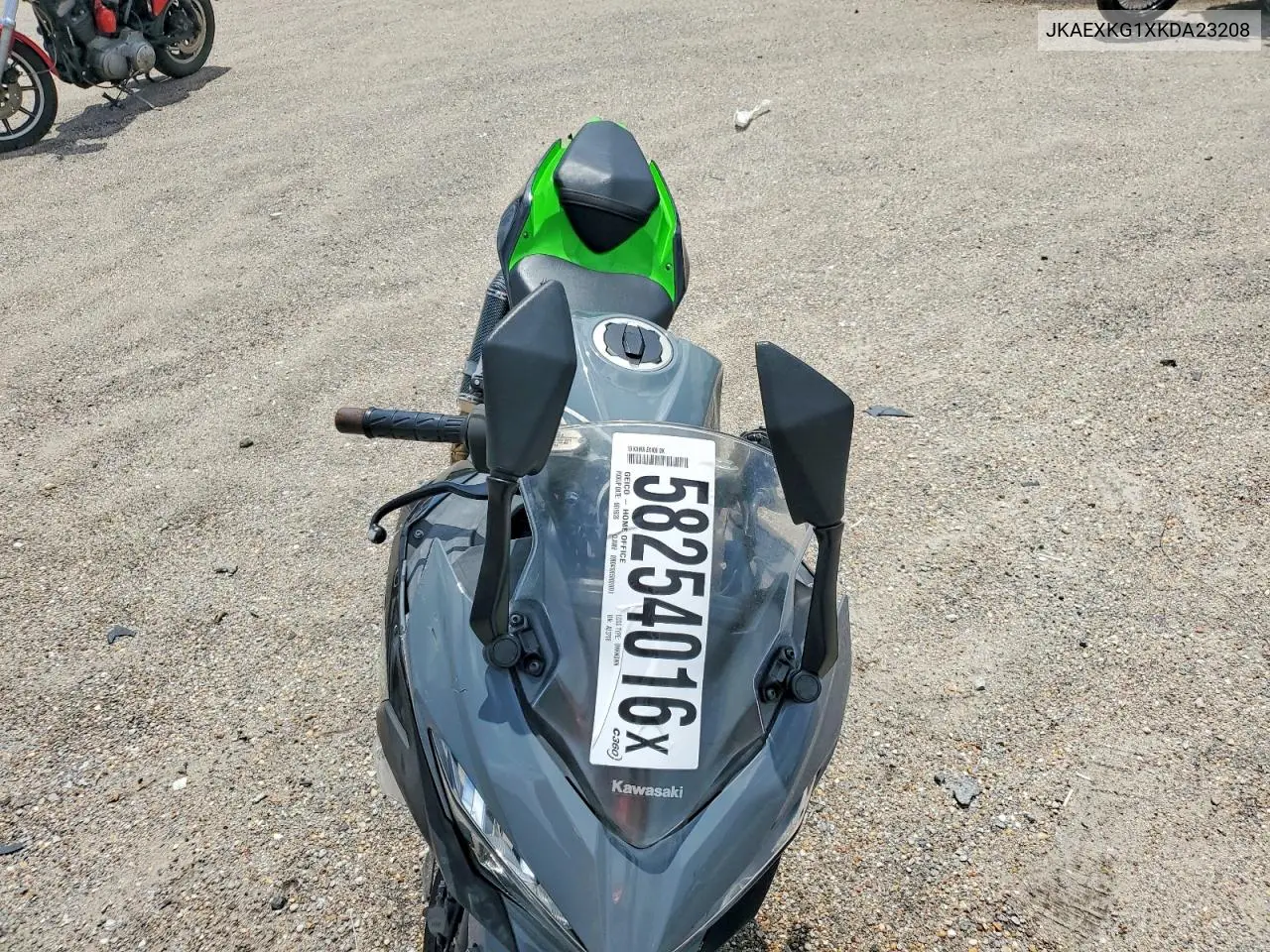 2019 Kawasaki Ex400 VIN: JKAEXKG1XKDA23208 Lot: 58254016