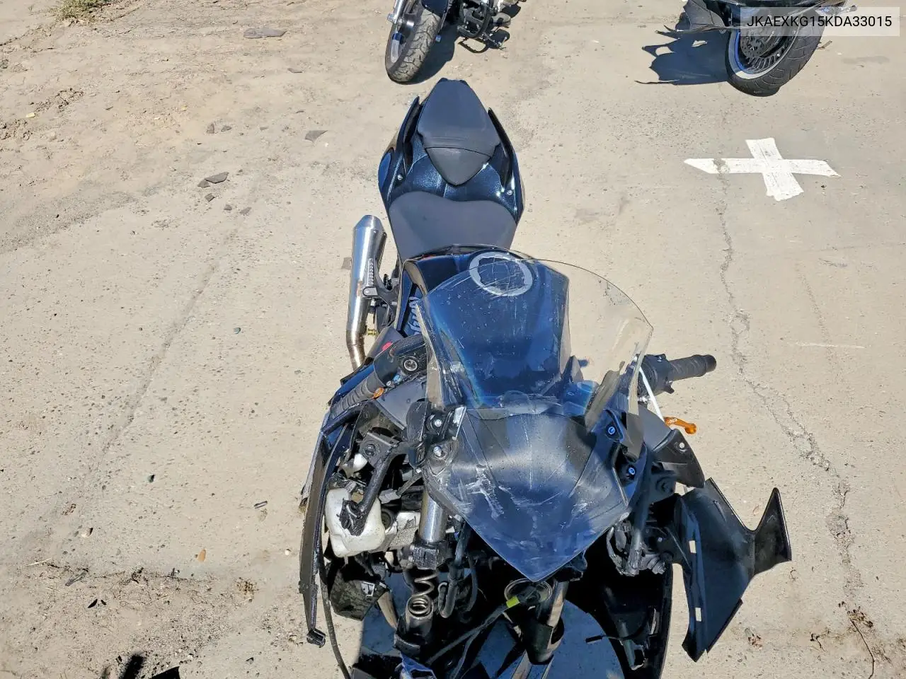 2019 Kawasaki Ex400 VIN: JKAEXKG15KDA33015 Lot: 58960606
