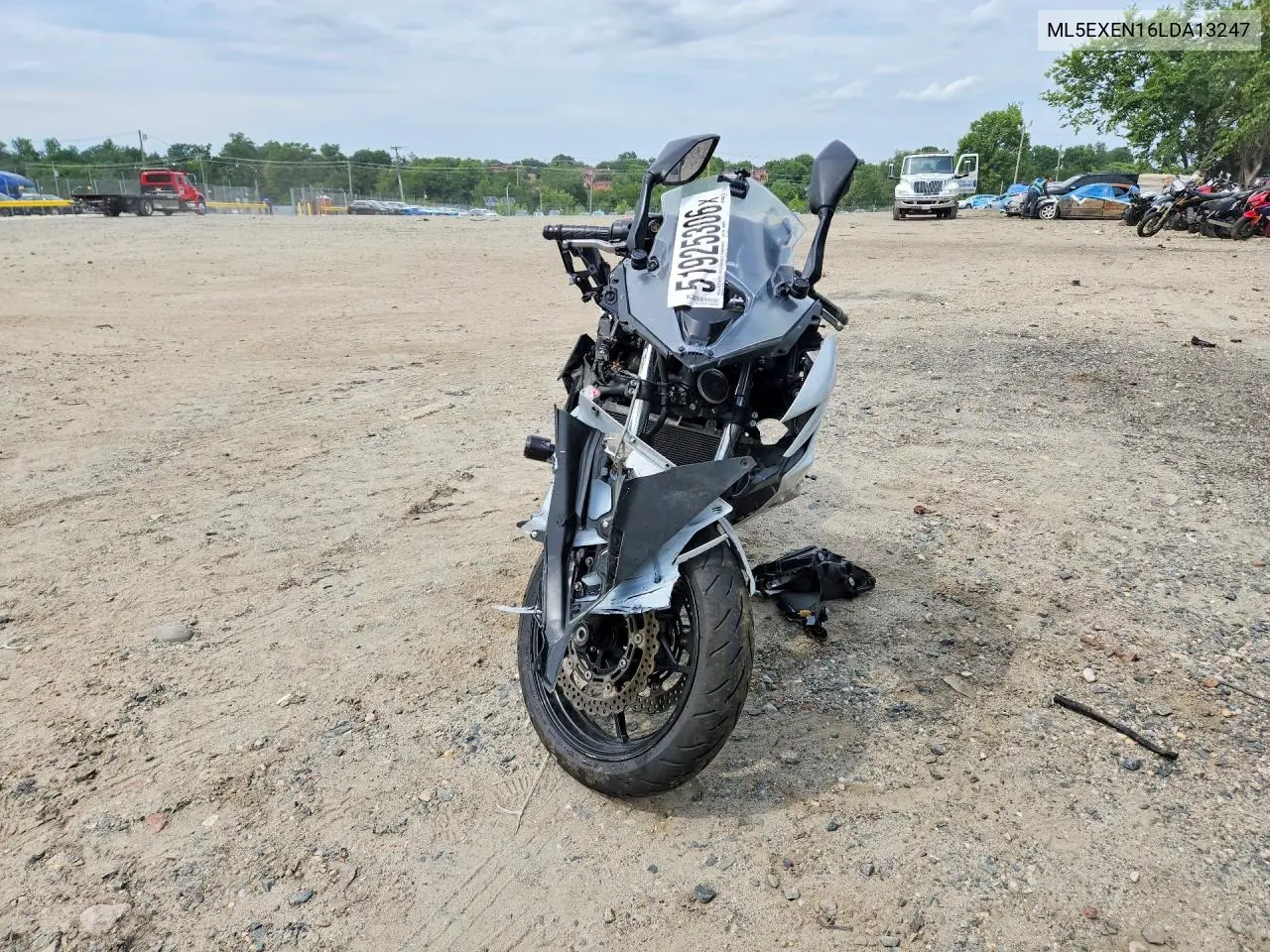 2020 Kawasaki Ex650 N VIN: ML5EXEN16LDA13247 Lot: 51925306