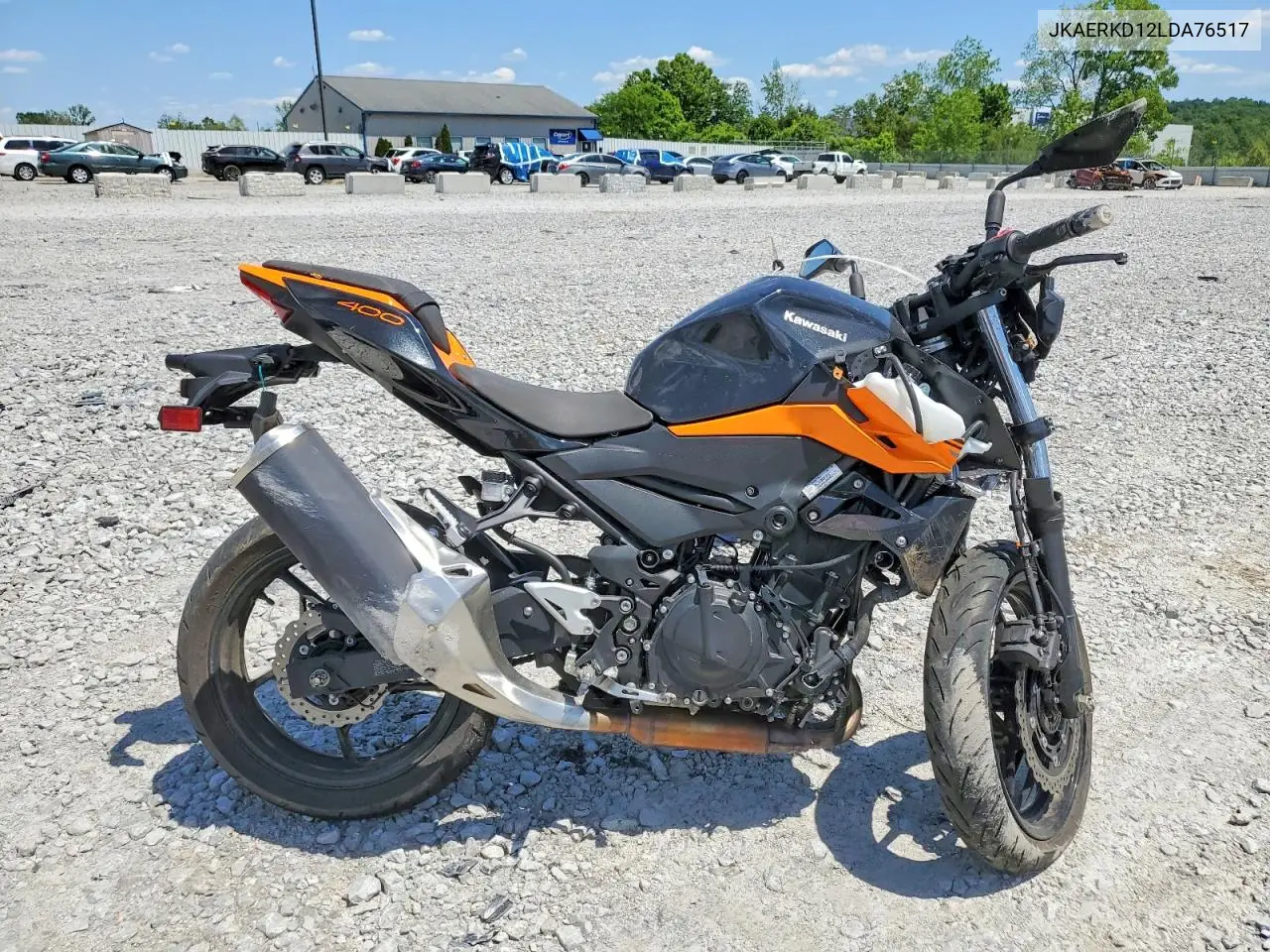 2020 Kawasaki Er400 D VIN: JKAERKD12LDA76517 Lot: 52236296
