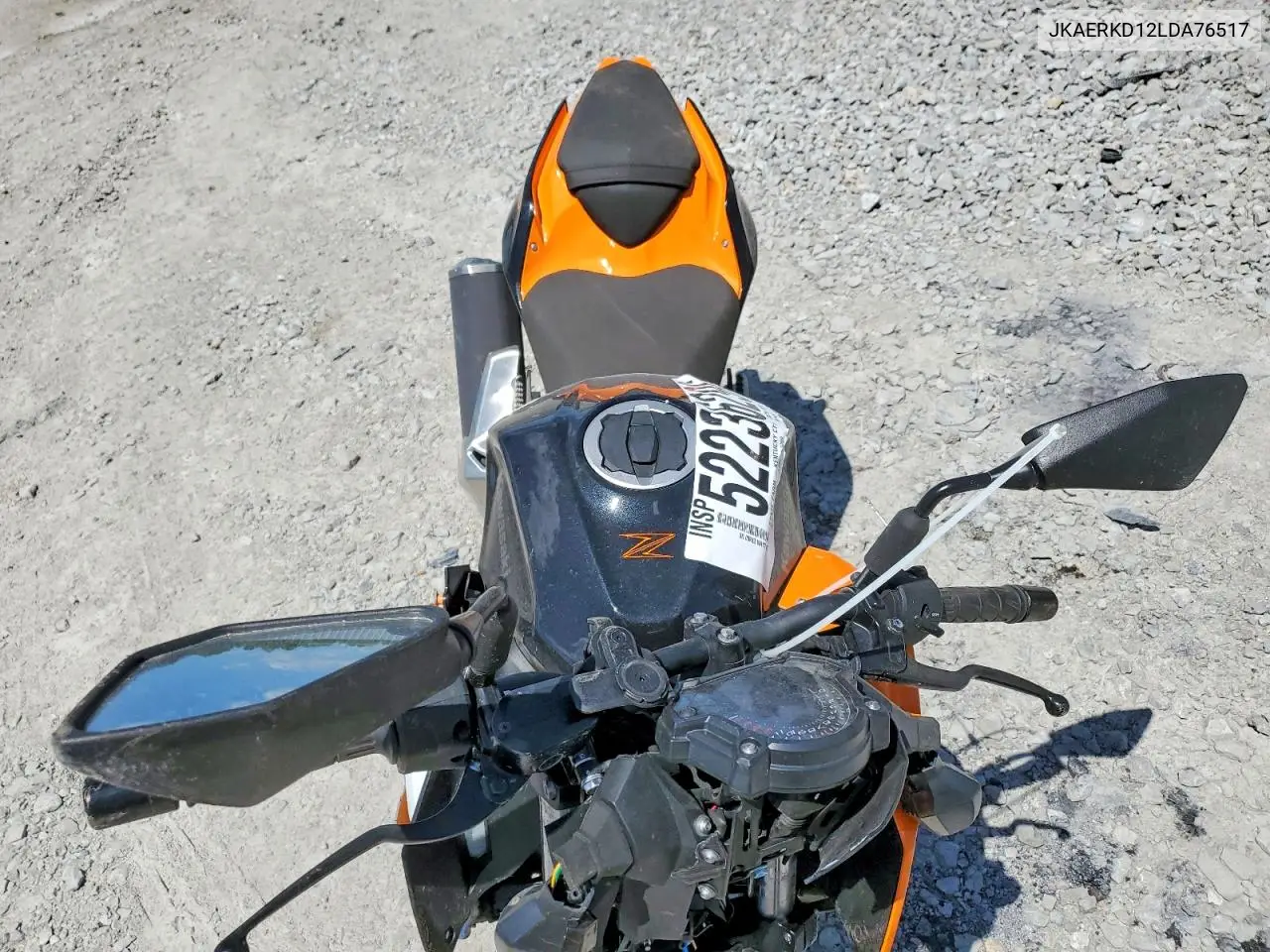 2020 Kawasaki Er400 D VIN: JKAERKD12LDA76517 Lot: 52236296
