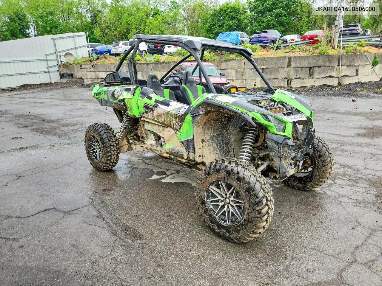 2020 Kawasaki Teryx Utility Vehicle VIN: JKARFCA16LB506000 Lot: 53527506