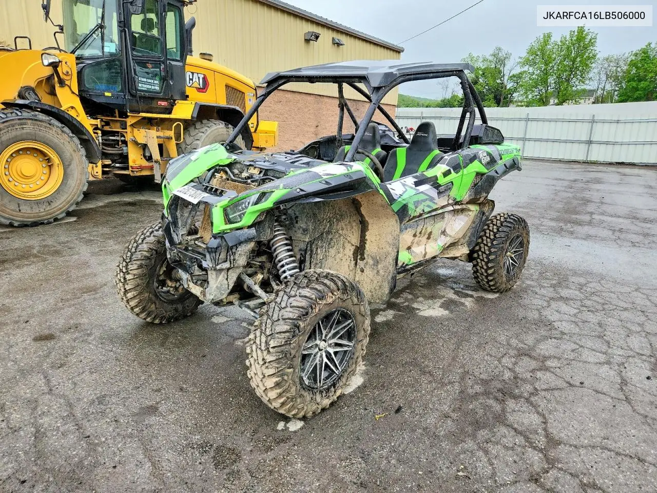 2020 Kawasaki Teryx Utility Vehicle VIN: JKARFCA16LB506000 Lot: 53527506