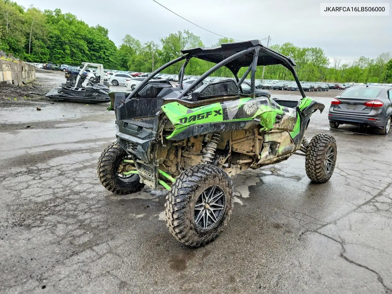 2020 Kawasaki Teryx Utility Vehicle VIN: JKARFCA16LB506000 Lot: 53527506