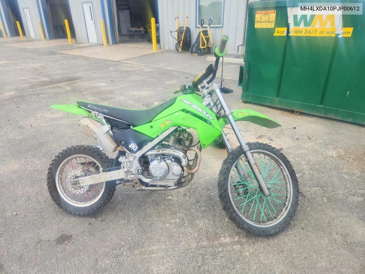 2020 Kawasaki Klx140 VIN: MH4LXDA10PJP00612 Lot: 55328406