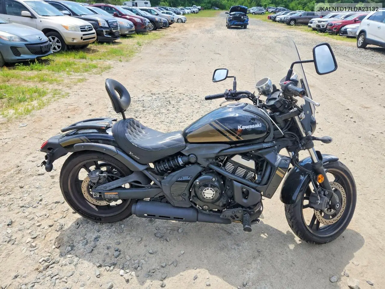2020 Kawasaki En650 D VIN: JKAENED17LDA23132 Lot: 57403546