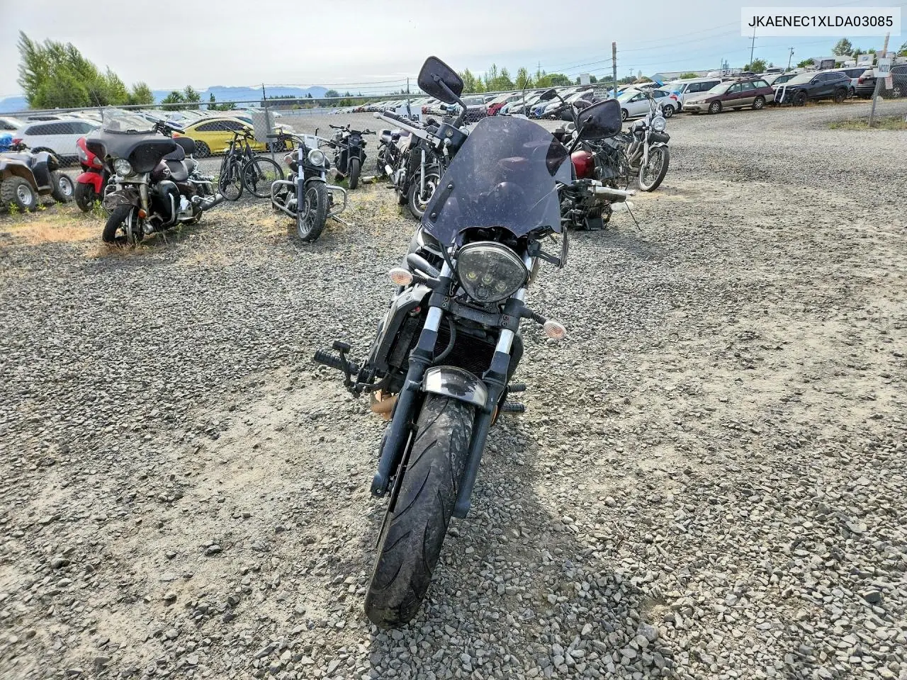 2020 Kawasaki En650 C VIN: JKAENEC1XLDA03085 Lot: 58763396