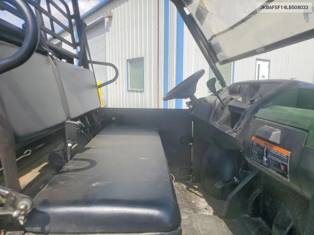 2020 Kawasaki Kaf820 A VIN: JKBAFSF14LB508033 Lot: 78863745