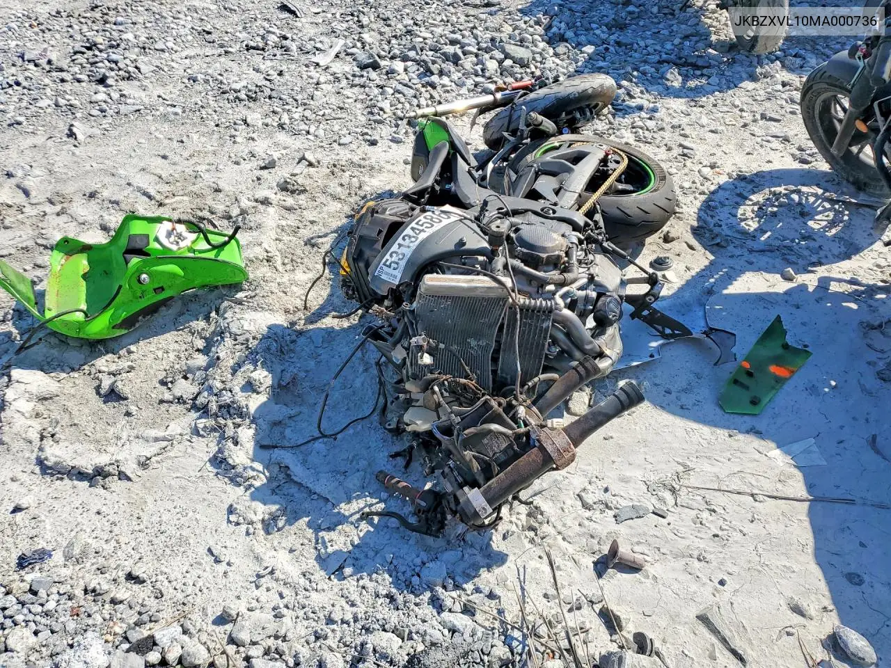2021 Kawasaki Zx1002 L VIN: JKBZXVL10MA000736 Lot: 53134586