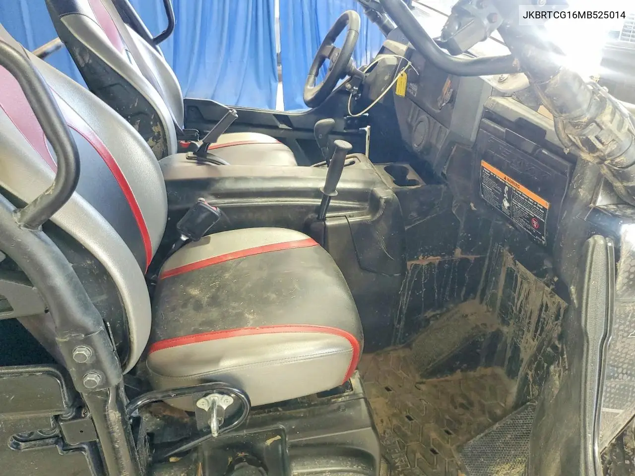 2021 Kawasaki Teryx Utility Vehicle VIN: JKBRTCG16MB525014 Lot: 53603756