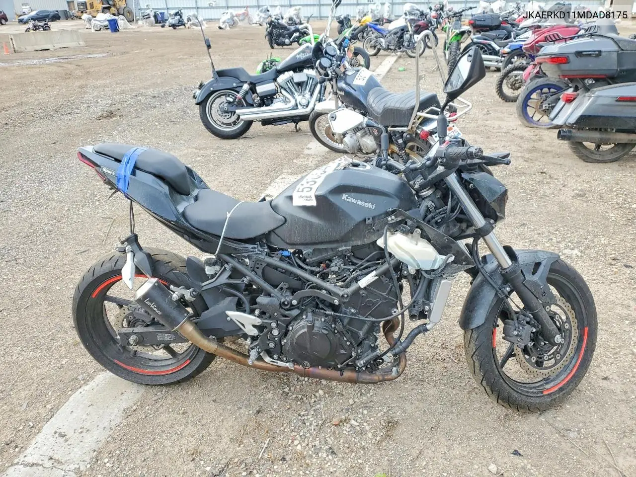 2021 Kawasaki Er400 D VIN: JKAERKD11MDAD8175 Lot: 53654066