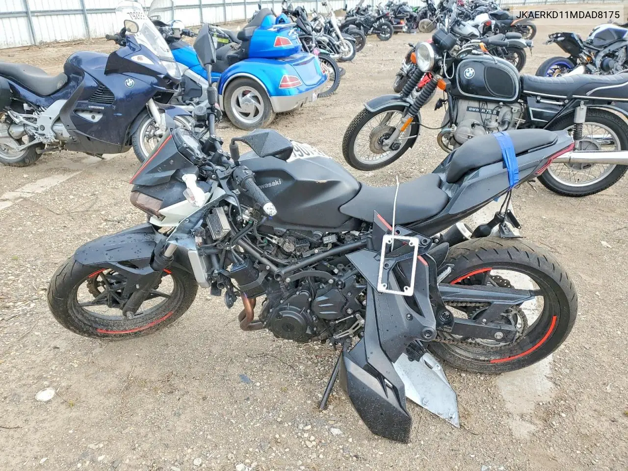 2021 Kawasaki Er400 D VIN: JKAERKD11MDAD8175 Lot: 53654066