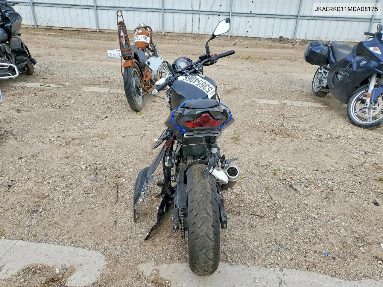 2021 Kawasaki Er400 D VIN: JKAERKD11MDAD8175 Lot: 53654066