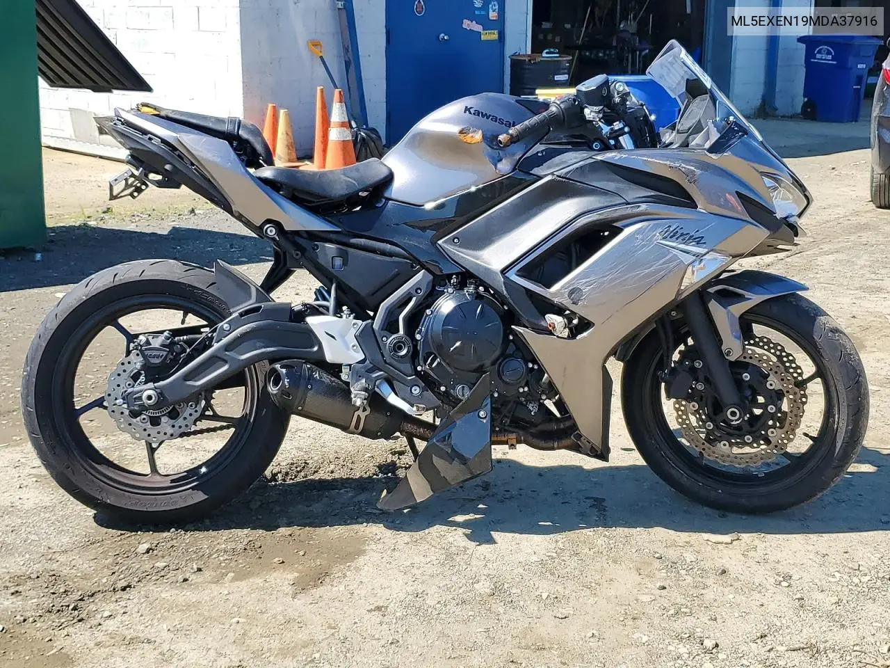 2021 Kawasaki Ex650 N VIN: ML5EXEN19MDA37916 Lot: 55406816