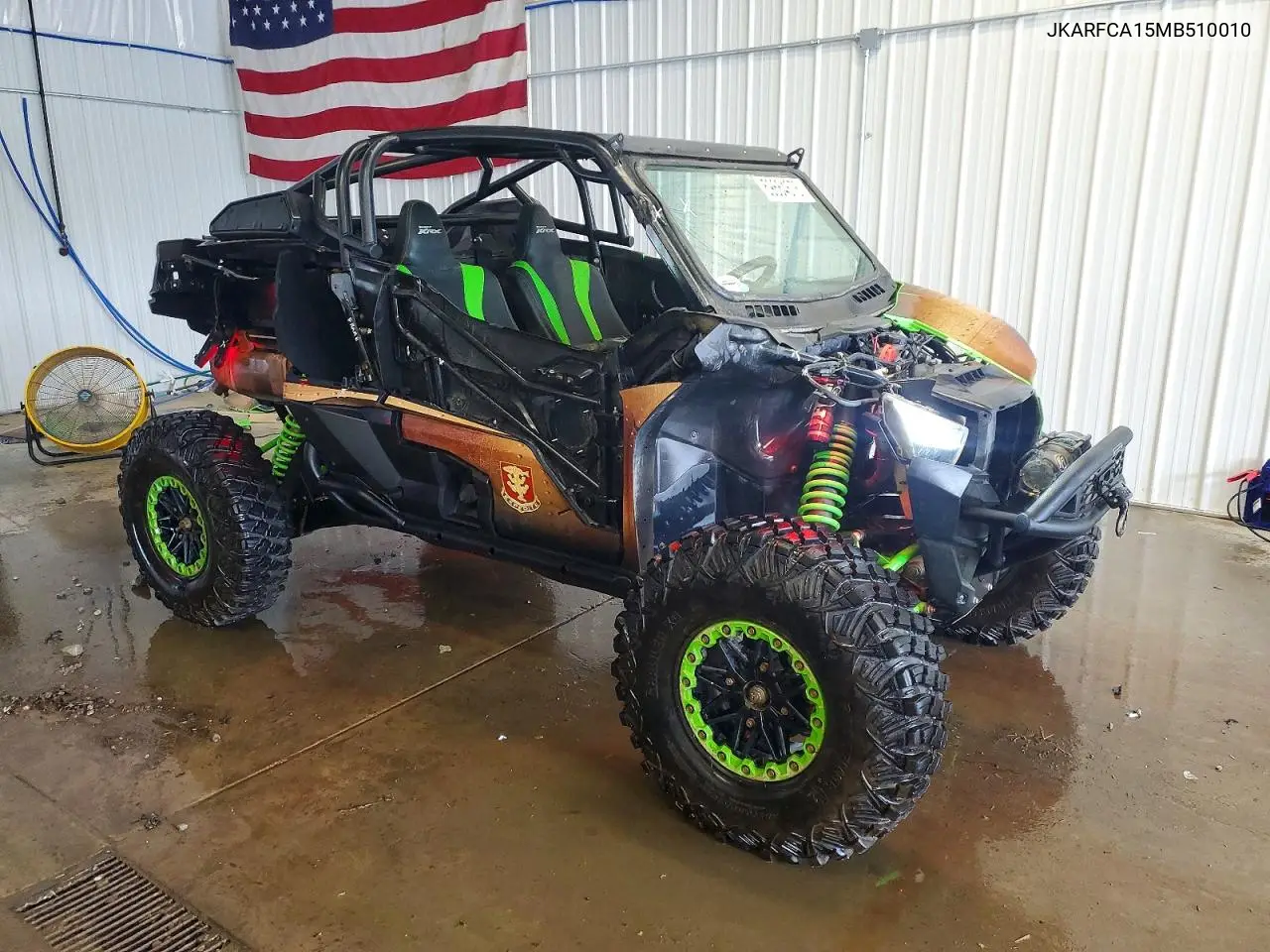 2021 Kawasaki Teryx Utility Vehicle VIN: JKARFCA15MB510010 Lot: 59664676