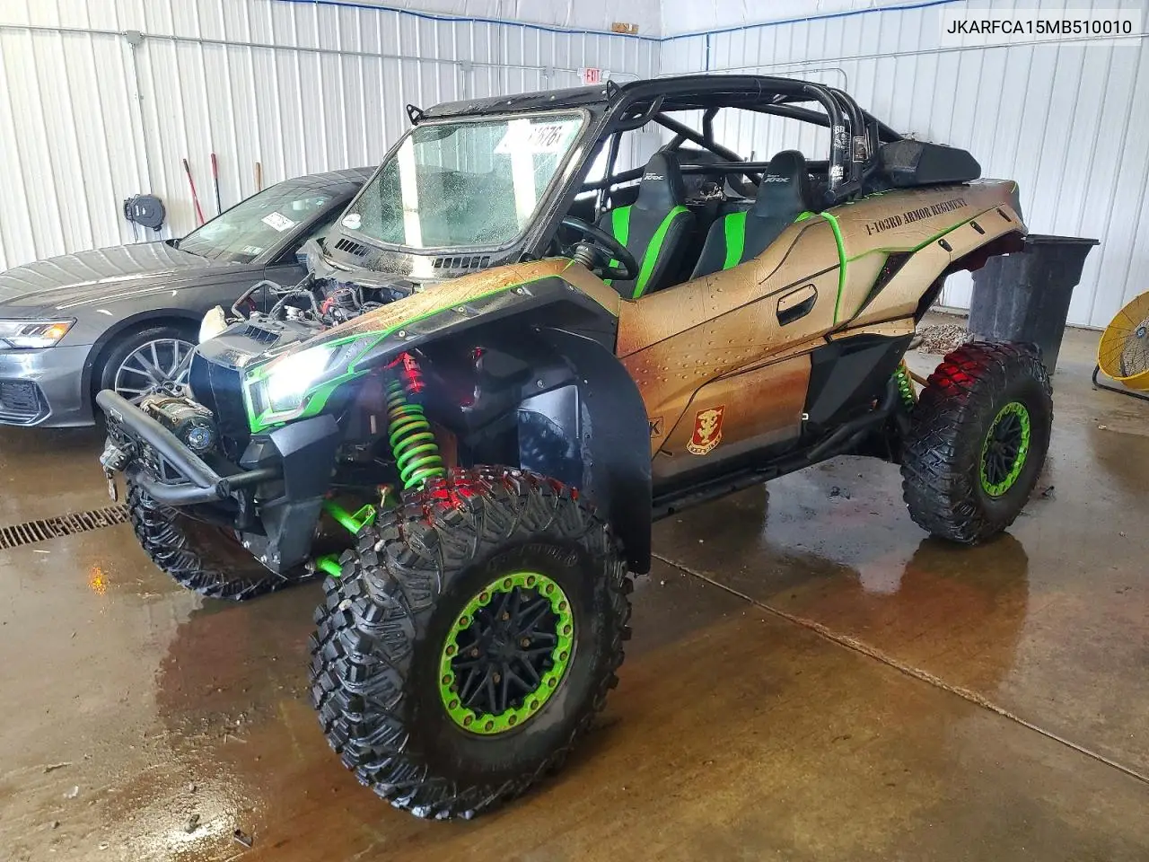 2021 Kawasaki Teryx Utility Vehicle VIN: JKARFCA15MB510010 Lot: 59664676