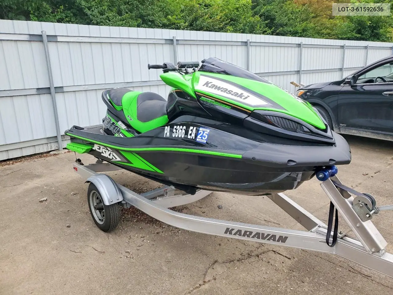 2021 Kawasaki 310R VIN: LOT-3-61592636 Lot: 61592636