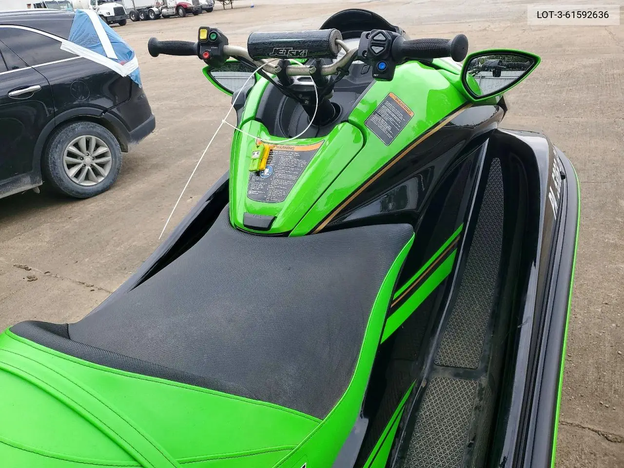 2021 Kawasaki 310R VIN: LOT-3-61592636 Lot: 61592636